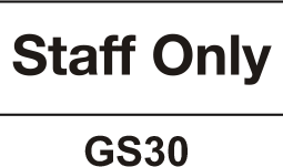 Staff Only