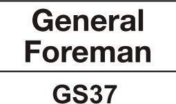 General Foreman