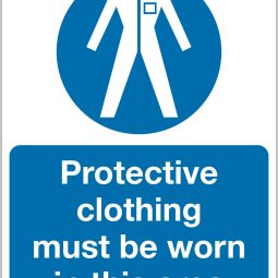 Protective Clothing Must Be Worn