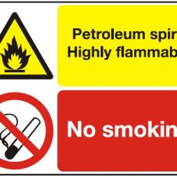 High Flammable Petrol & No Smoking