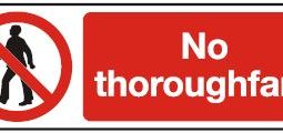 No Thoroughfare