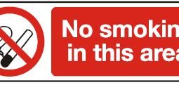 No Smoking In This Area