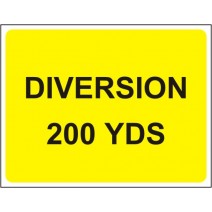 Diversion 200 Yards