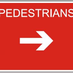 Pedestrians Right Arrow