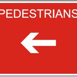 Pedestrians Left Arrow