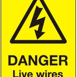 Danger Live Wires