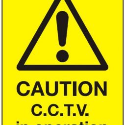 Caution CCTV In Operation